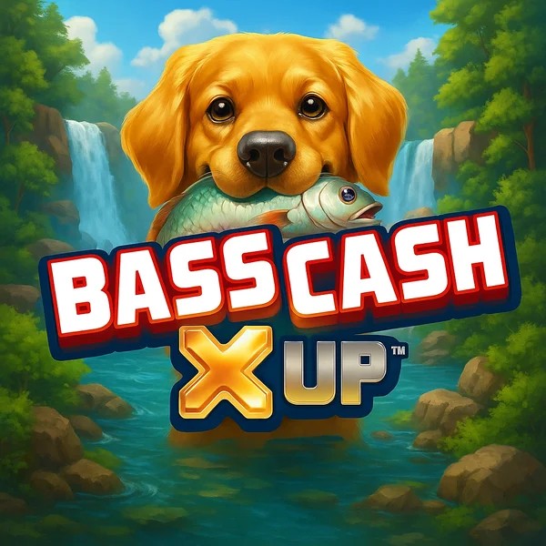 Bass Cash X UP casino game by Alchemy Gaming – featured logo at Robocat Casino
