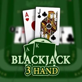 Official Table Games logo: Blackjack 3H (Habanero) by Habanero at Robocat Casino
