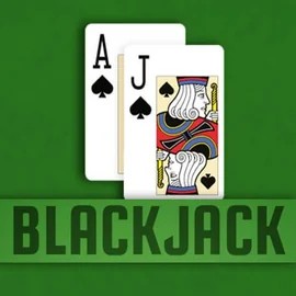 Blackjack (Relax Gaming) slot logo by Relax Gaming at Robocat Casino