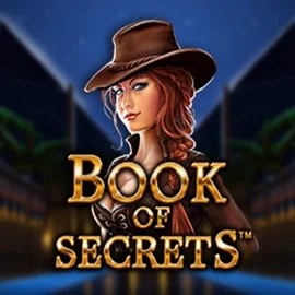 Book of Secrets logo by SYNOT Games Robocat Casino