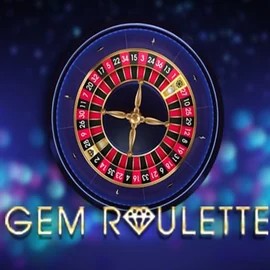 Gem Roulette slot visual from iSoftBet available on robocatspain.com