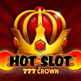 Hot Slot 777 Crown slot icon by Wazdan, available at Robocat Casino