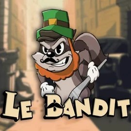 Le Bandit online game logo by Hacksaw Gaming on robocatspain.com