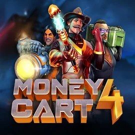Money Cart 4 slot logo by Relax Gaming at Robocat CasinoMoney Cart 4