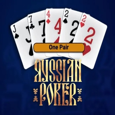 Russian Poker by OneTouch Games, showcased at robocatspain.com – game logo