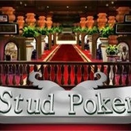 Stud Poker 3D by iSoftBet, showcased at robocatspain.com – game logo